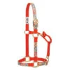 Weaver Leather Weaver Orange Navajo Throat Snap Halter -Weaver Leather Cowboy Store 6785 P15