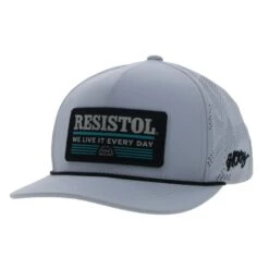Hooey Grey Resistol Trucker Cap