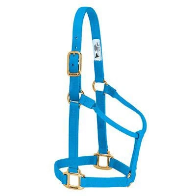 Weaver Leather Weaver Non Adjustable Hurricane Blue Nylon Halter 3 Weaver Leather Weaver Non Adjustable Hurricane Blue Nylon Halter