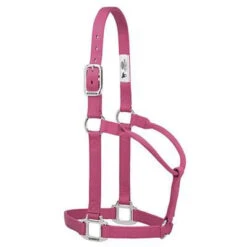 Weaver Leather Weaver Small Blush Nylon Halter