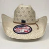 American Straw Hat With Diamond Vent -Weaver Leather Cowboy Store 7800rc 4141rcz