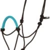 Mustang Solid Nose Rope Halter - Turquoise -Weaver Leather Cowboy Store 8011 V