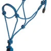 Mustang Foal Economy Rope Halter And Lead - Blue/White -Weaver Leather Cowboy Store 8103 BT