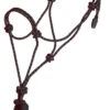 Mustang Yearling Economy Rope Halter And Lead - Black/White -Weaver Leather Cowboy Store 8105 DT 386eb0ca d8f4 4871 bfbe fdf3f50b7e31