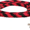 Mustang Red And Black Round Trail Reins