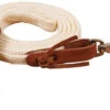 Mustang Flat Braided Poly Roping Reins 2 Mustang Flat Braided Poly Roping Reins -Weaver Leather Cowboy Store 8132