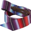 Mustang Purple Serape Print Tie Strap -Weaver Leather Cowboy Store 9038 2 480x480 1