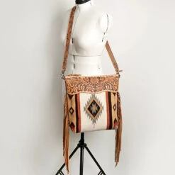 American Darling Aztec Blanket Tooled Purse -Weaver Leather Cowboy Store ADBG510AA C