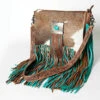 American Darling Hide Fringe Bag -Weaver Leather Cowboy Store ADBG830