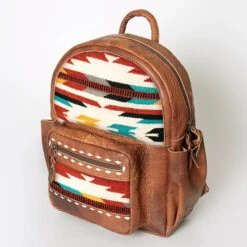 American Darling Leather Aztec Blanket Back Pack 12 American Darling Leather Aztec Blanket Back Pack -Weaver Leather Cowboy Store ADBG853Db