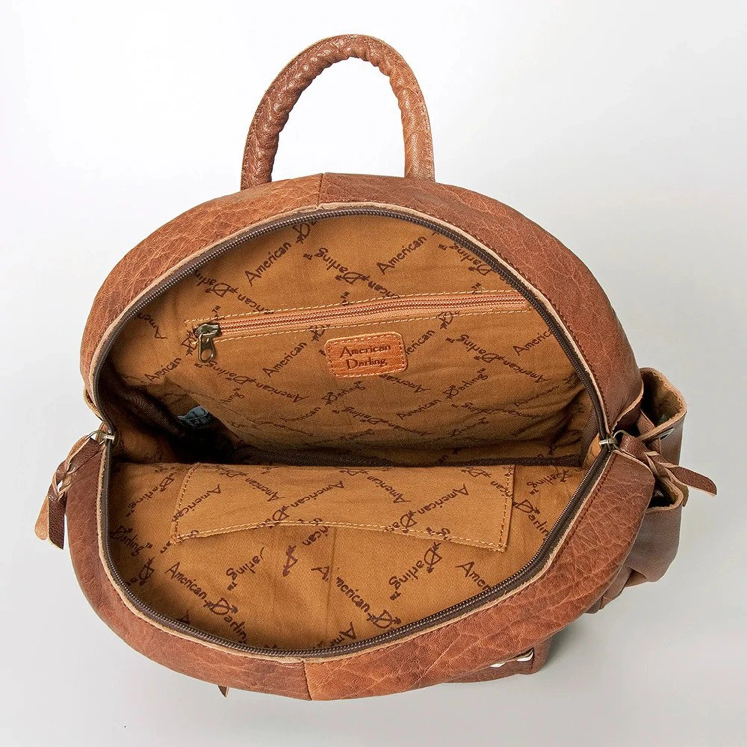 American Darling Leather Aztec Blanket Back Pack 9 American Darling Leather Aztec Blanket Back Pack - Image 7