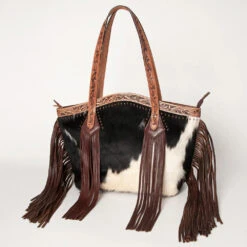 American Darling Conceal Carry Black & White Purse -Weaver Leather Cowboy Store ADBG927B