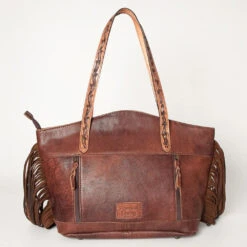 American Darling Conceal Carry Black & White Purse -Weaver Leather Cowboy Store ADBG927B F