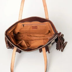 American Darling Conceal Carry Black & White Purse -Weaver Leather Cowboy Store ADBG927B G