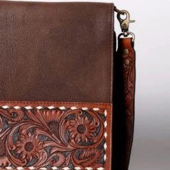 American Darling Conceal Carry Floral Leather Fringe Bag -Weaver Leather Cowboy Store ADBGA161C