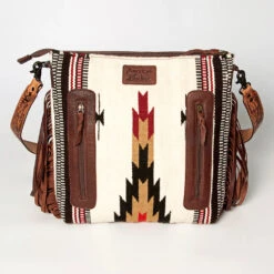 American Darling Blanket Tooled CrossBody -Weaver Leather Cowboy Store ADBGZ238B E