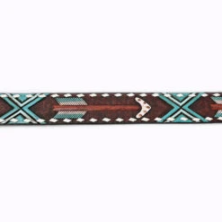 American Darling Painted Arrow Belt -Weaver Leather Cowboy Store ADBLF104D