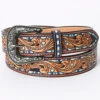 American Darling Tooled Belt -Weaver Leather Cowboy Store ADBLF108B