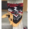 Wyoming Traders Maroon Black Aztec Wild Rag