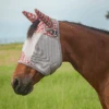 Cashel Company Purple & Turquoise Patterned Fly Mask With Ears