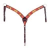 Rafter T Sunflower Breast Collar -Weaver Leather Cowboy Store BC938A