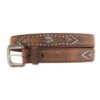 Men's Brown Vintage Stud Belt 2 Men's Brown Vintage Stud Belt -Weaver Leather Cowboy Store BLT221 26