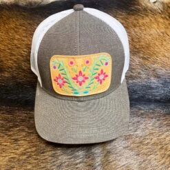 McIntire Saddlery Brown Spring Fiesta Cap