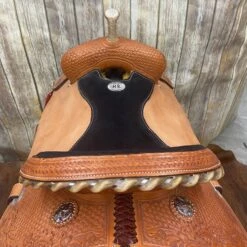 HR Saddlery 16 Inch Barrel Saddle -Weaver Leather Cowboy Store BackSeat 58620c0d 1f3f 490d 977f e2d49dbb4628
