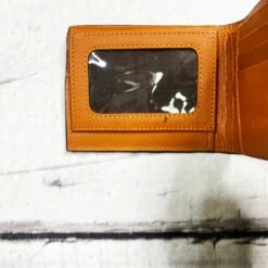 Bifold Cognac Wallet -Weaver Leather Cowboy Store C1263B