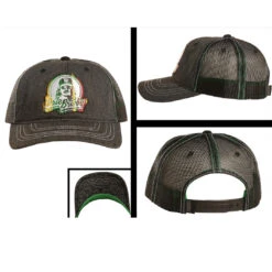 Dale Brisby Black Denim Patch Cap -Weaver Leather Cowboy Store CBC3596