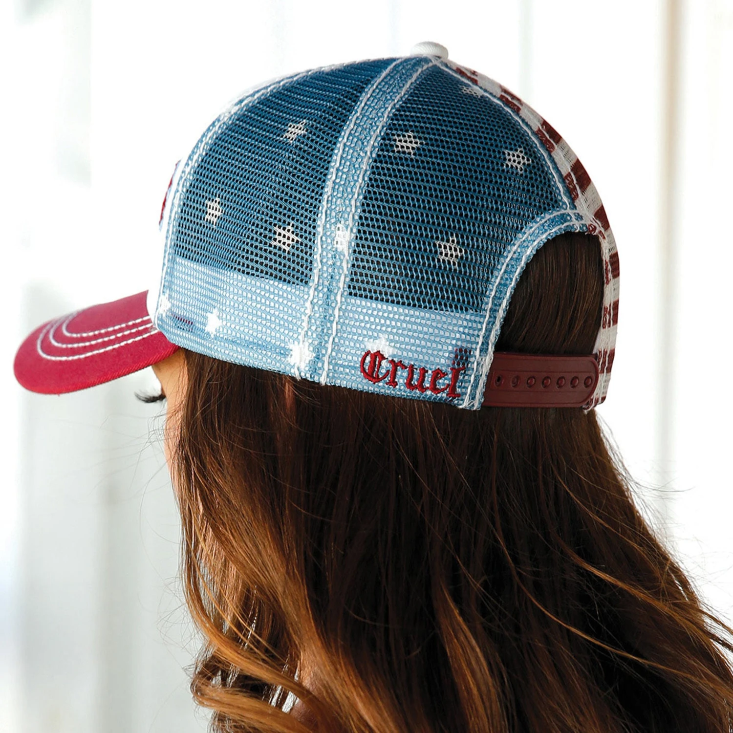 Cruel Girl Merica Trucker Cap 4 Cruel Girl Merica Trucker Cap - Image 2