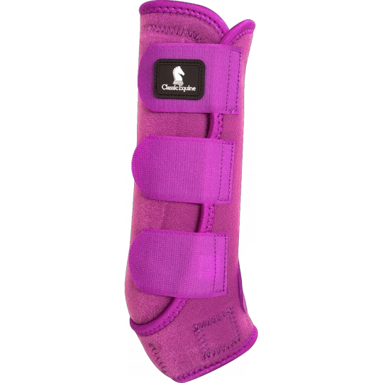 Classic Equine Plum ClassicFit Hind Boots 5 Classic Equine Plum ClassicFit Hind Boots - Image 3
