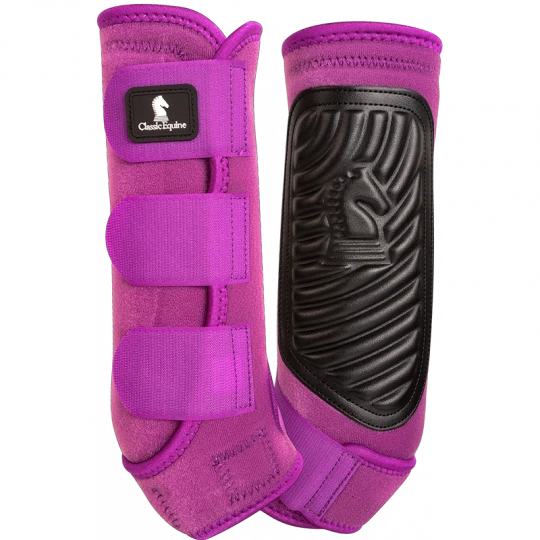 Classic Equine Plum ClassicFit Hind Boots 3 Classic Equine Plum ClassicFit Hind Boots