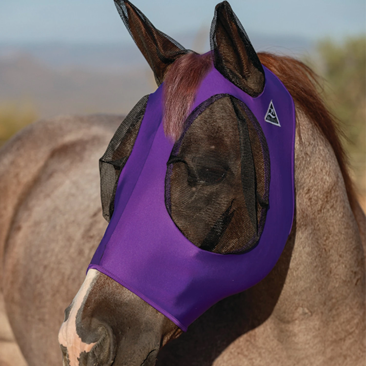 Professional's Choice Purple Comfort Fly Mask 3 Professional's Choice Purple Comfort Fly Mask