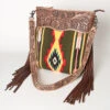 American Darling Tooled Green Aztec Bag -Weaver Leather Cowboy Store DSC 0281 copy