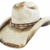 Dale-Tea Stained/X Hat Band Shady -Weaver Leather Cowboy Store Dale RESIZED 1