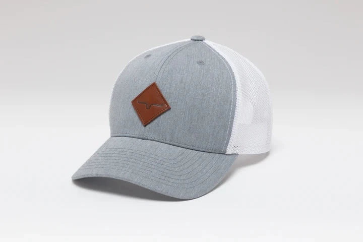 Kimes Ranch Diamond Cap-Grey/White 3 Kimes Ranch Diamond Cap-Grey/White