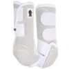 Classic Equine White Flexion Front Boots 2 Classic Equine White Flexion Front Boots -Weaver Leather Cowboy Store FCLS102WH