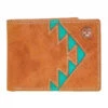 Hooey Aztec Turquoise Inlay BiFold Wallet -Weaver Leather Cowboy Store HFBF006 TNTQ FRONT 800x ad155b8f 3bed 42b9 96ed 4942156bb9d3