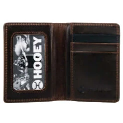 Hooey Floral Bifold With Money Clip -Weaver Leather Cowboy Store HFBF015 BRTN2