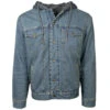 Hooey Denim Jacket With Hood -Weaver Leather Cowboy Store HJ097DE