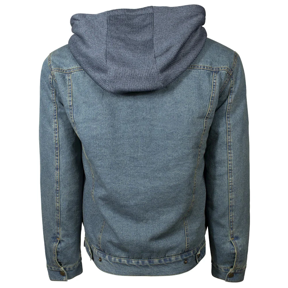 Hooey Denim Jacket With Hood 4 Hooey Denim Jacket With Hood - Image 2