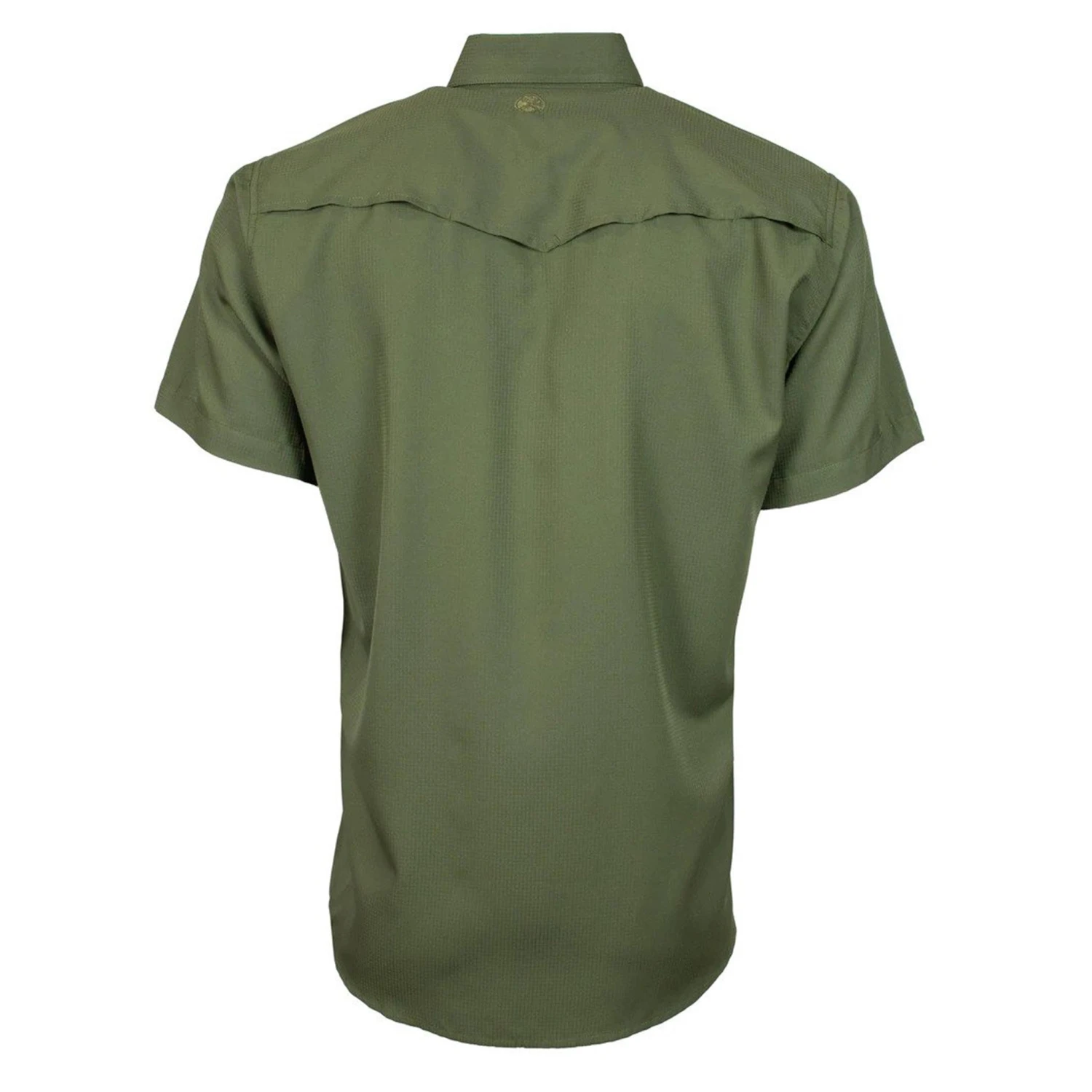 Hooey "Sol" Men's Olive Short Sleeve Shirt 4 Hooey "Sol" Men's Olive Short Sleeve Shirt - Image 2