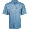 Hooey Sol Mens Blue Short Sleeve -Weaver Leather Cowboy Store HT1660LTBL