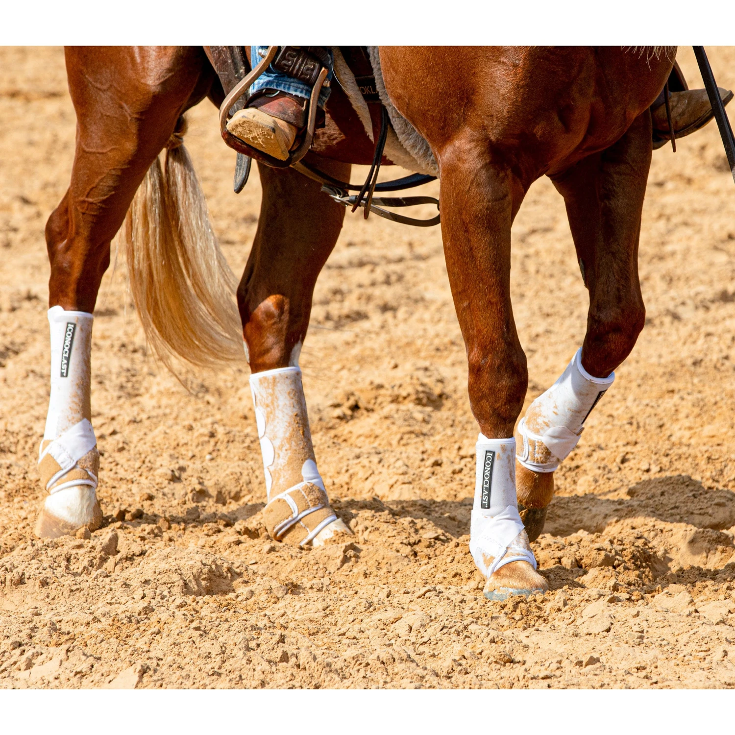 Iconoclast White Hind Orthopedic Support Boots 4 Iconoclast White Hind Orthopedic Support Boots - Image 2