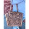 American Darling Tooled Large Tote 2 American Darling Tooled Large Tote -Weaver Leather Cowboy Store IMG 0772copy