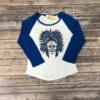 Kids Sugar Skull Baseball Tee Shirt -Weaver Leather Cowboy Store IMG 2337