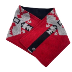 Red And Black Aztec Neck Wrap -Weaver Leather Cowboy Store IMG 26872
