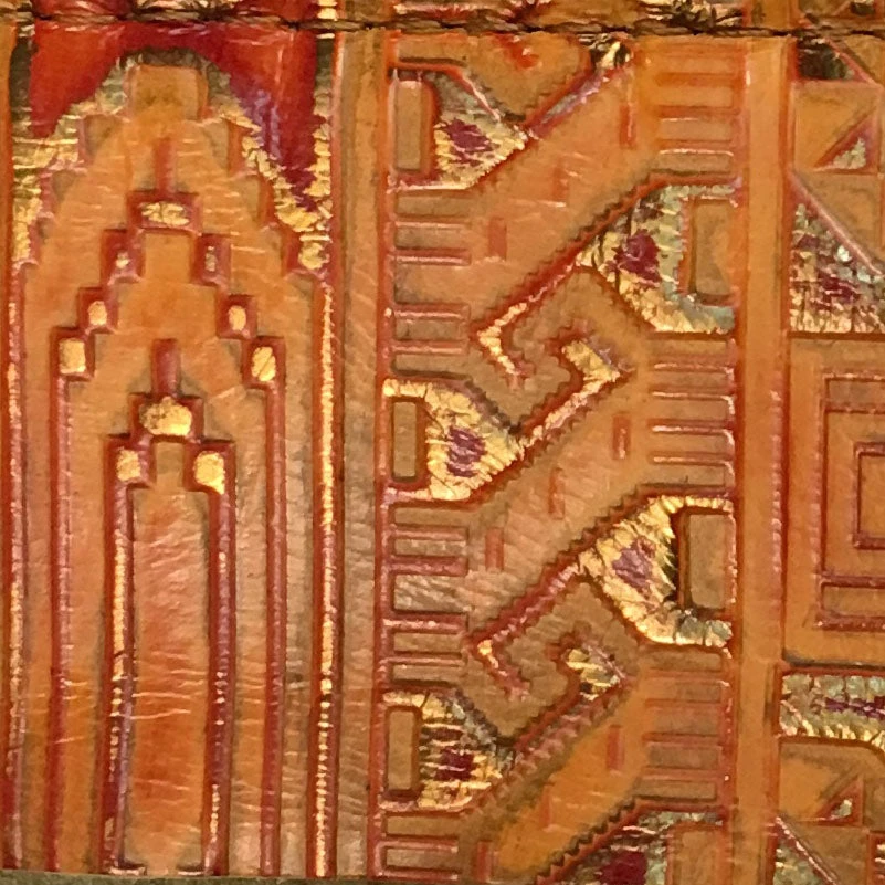 5 Star All Around Saddle Pad - Cinnamon/Orange Indiano 4 5 Star All Around Saddle Pad - Cinnamon/Orange Indiano - Image 2