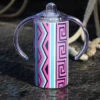 Pink Saddle Blanket Sippy Cup -Weaver Leather Cowboy Store IMG 8529
